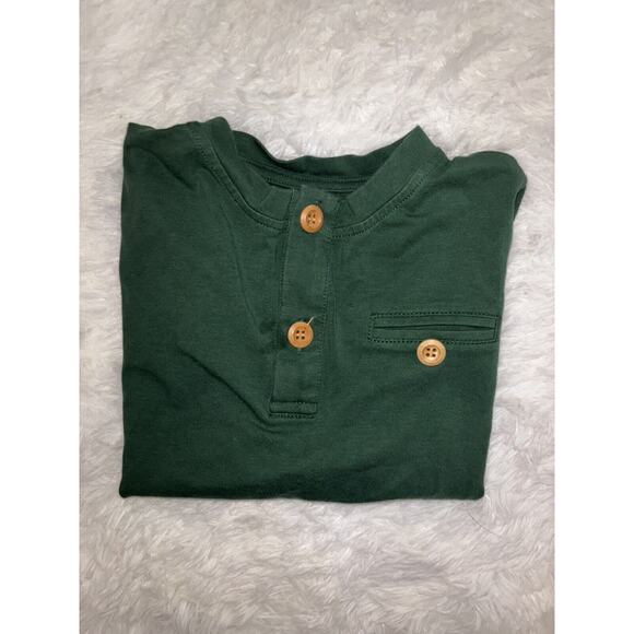 Ollie Jay Boys Sz. 3 Green Button Tee. Cute, Exc Quality - Picture 10 of 11